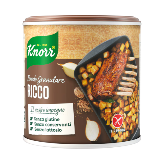 Brodo Granulare Ricco - Bouillon - Knorr gluten-free
